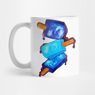 Blue Popsicles Mug